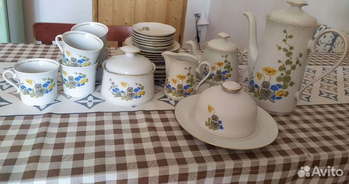 Сервиз чайный гдр, Кахла