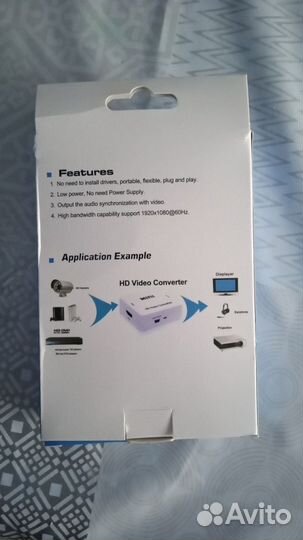 HD Video медиаконвертер Toslink-Coaxial