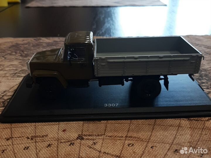 Модель грузовика газ 3307, горький ssm