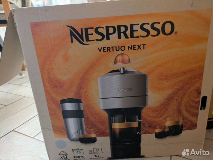 Капсульная кофемашина nespresso vertuo next