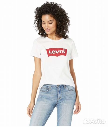 Футболка Levis женская, M из США оригинал