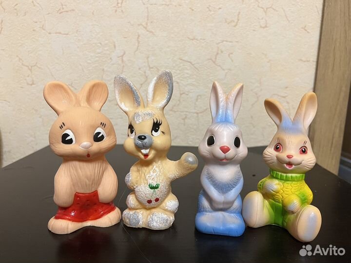 Резиновые игрушки СССР в ассортименте