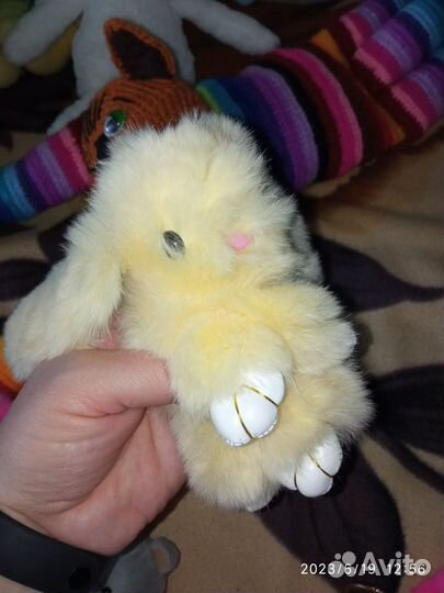 Брелок зайчик, фламинго, мишка