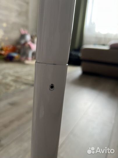 Напольная лампа лупа косметологическая