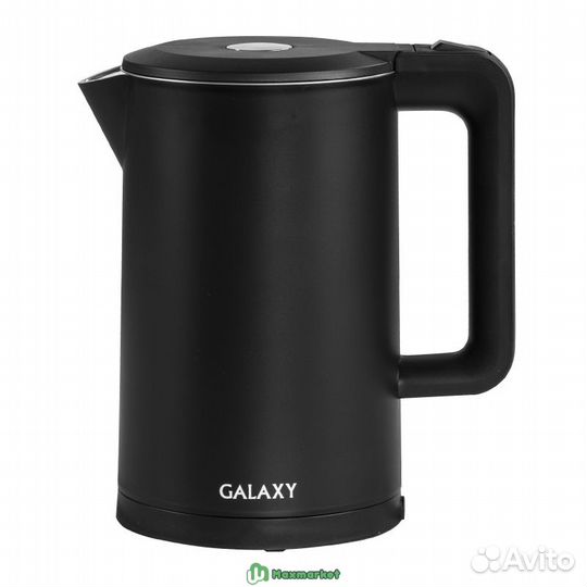Чайник электрический Galaxy GL 0323, 1,7 л, черный