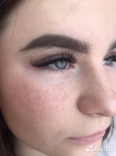 Наращивание ресниц на дому