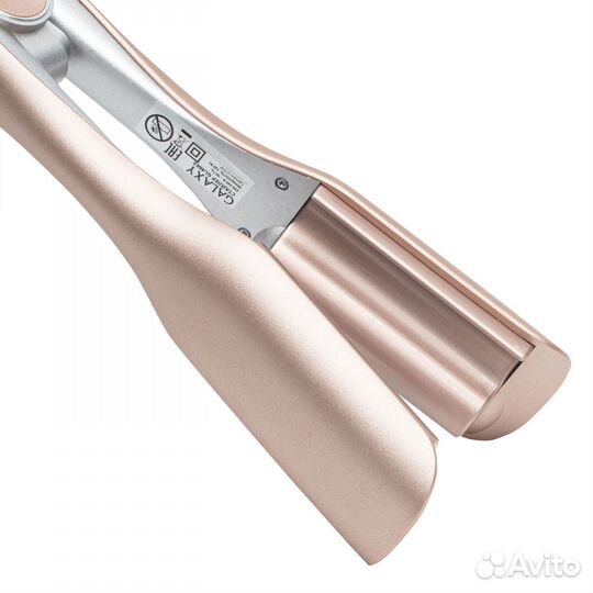 Щипцы для завивки волос Galaxy GL4663, бежевый