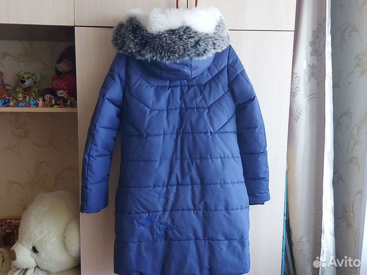 Пуховик для девочки 146