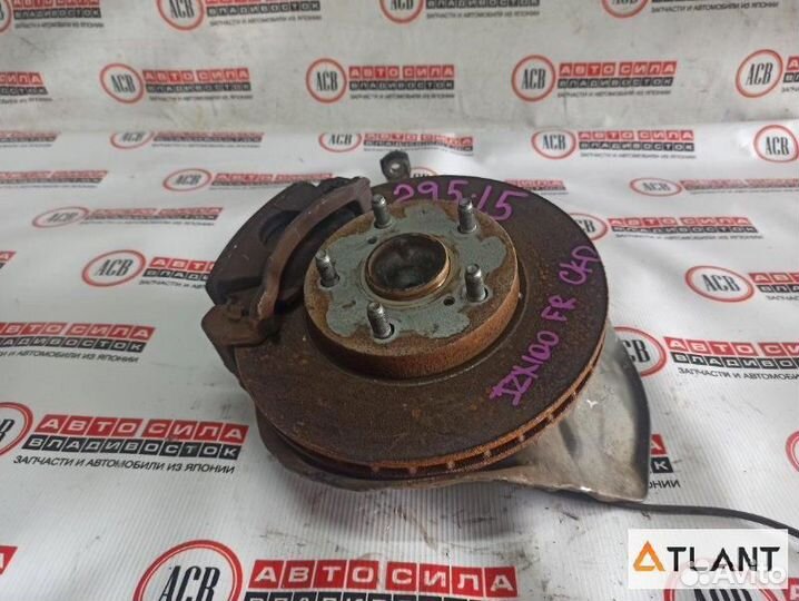 Ступица передняя правая toyota cresta