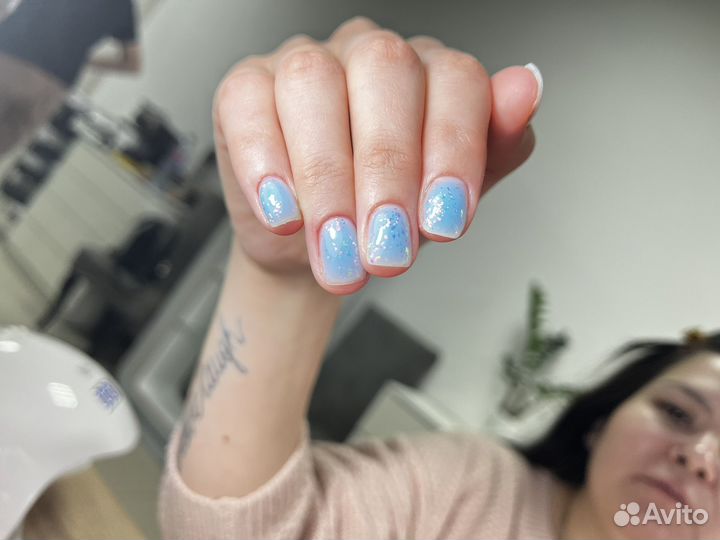 Маникюр с покрытием гель лак