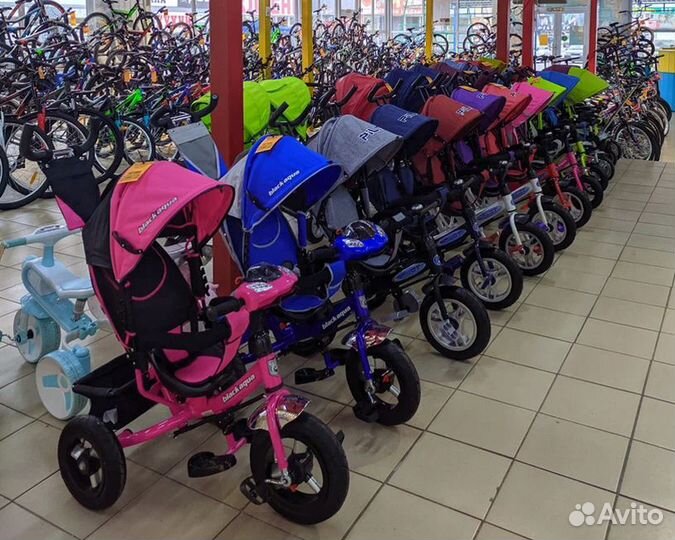 Трехколесный велосипед