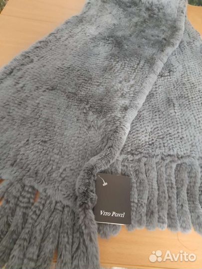 Меховой палантин