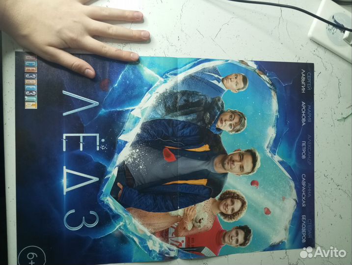 Плакат лед 3 и linkin park