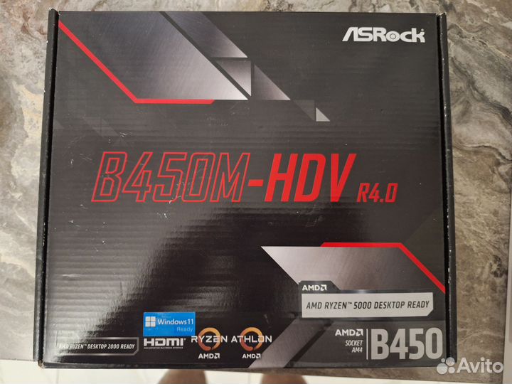 Комплект ryzen5 5600 +B 450+ оператива 16 гб