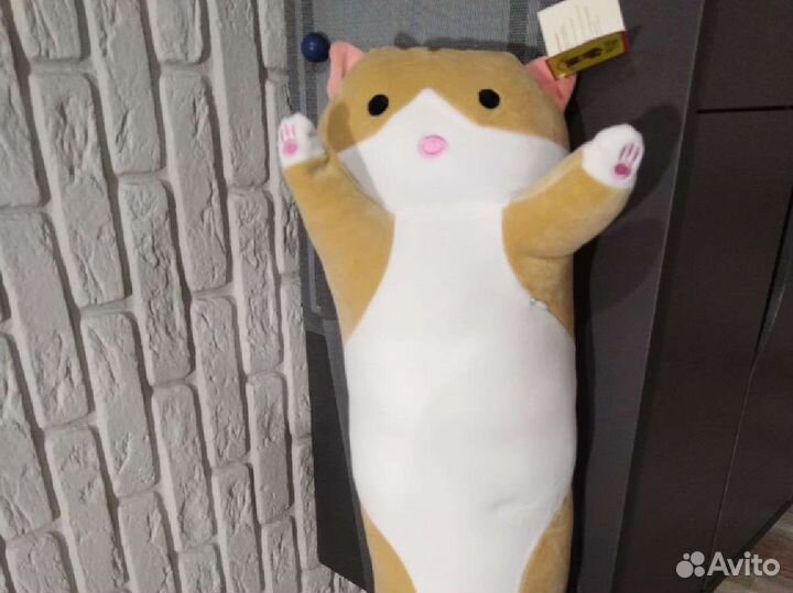 Игрушка кот батон 70см
