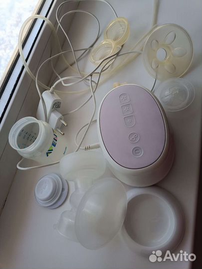 Молокоотсос avent электрический