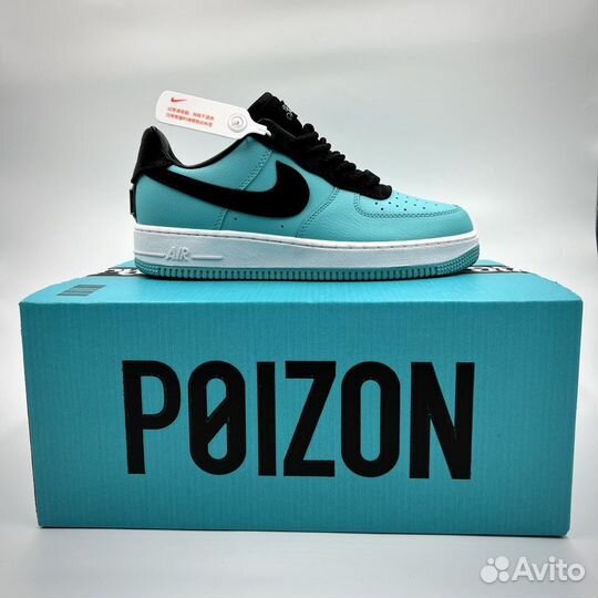 Кроссовки Nike air force 1 tiffany