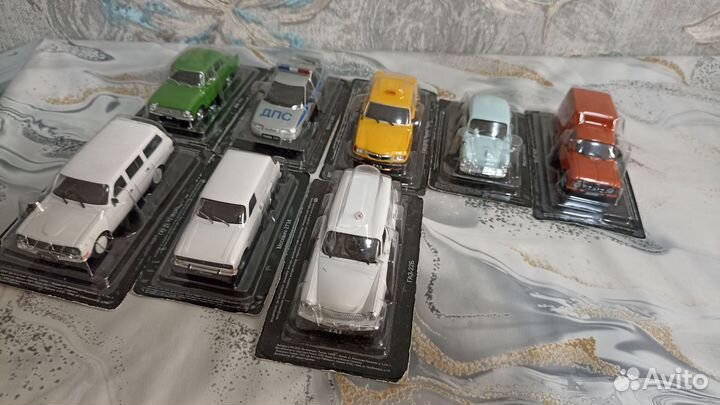 Модели DeAgostini автомобили на службе 1 43