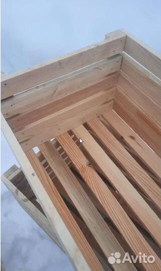 Ящики деревянные (новые. прочные. ручная работа)