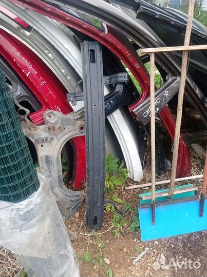 Усилитель бампера киа рио 3