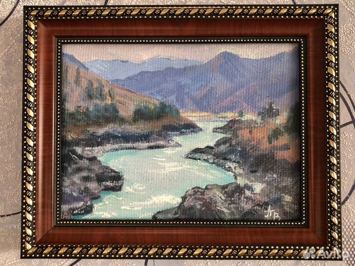 Картина маслом «Катунь»