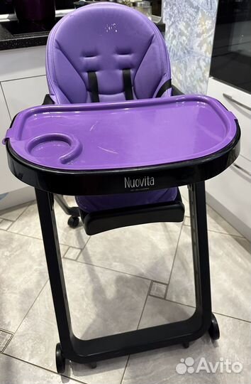 Стульчик для кормления nuovita futuro senso nero