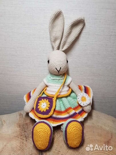 Зайка ручной работы