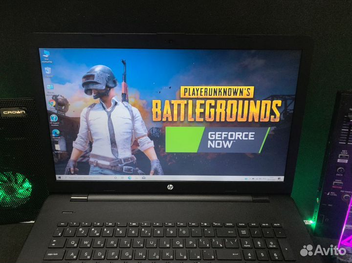 Ноутбук HP для облачного гейминга 17.3