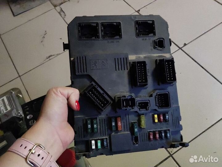 Блок предохранителей peugeot 206