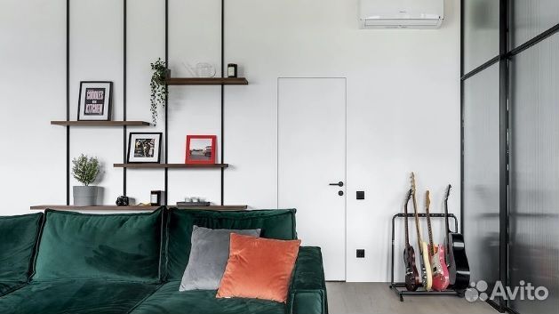 Двери скрытые с отделкой