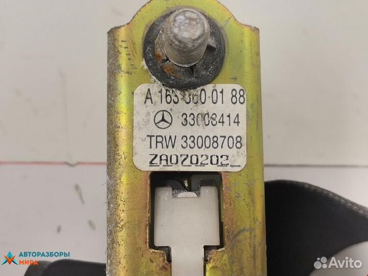 Ремень безопасности Mercedes-Benz M-Класс