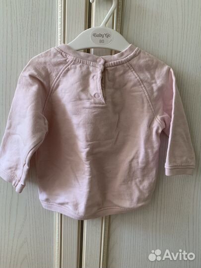 Лосины для девочки + свитшот BabyGo 80