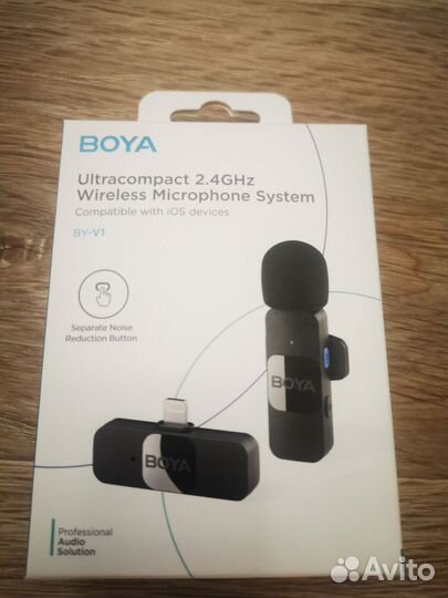 Петличный микрофон boya