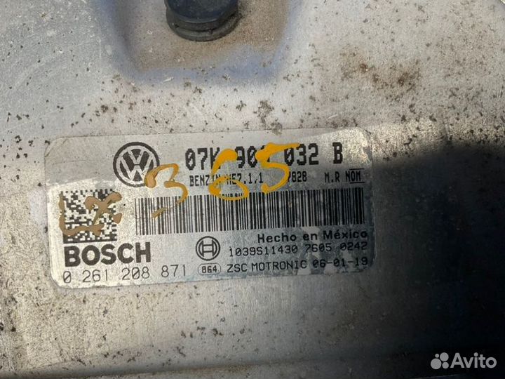 Эбу двигателя / мозги Volkswagen New Beetle PQ34