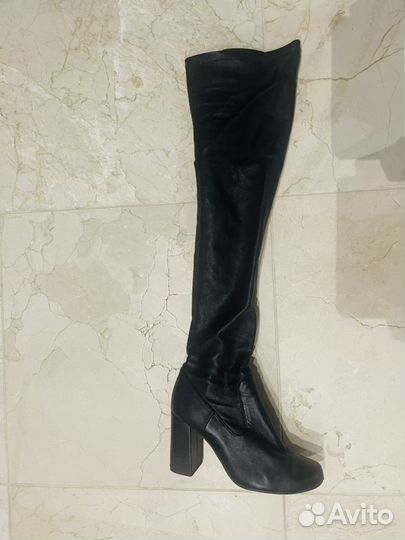 Ботфорты uterque кожаные