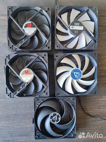 Корпусные вентиляторы 120мм