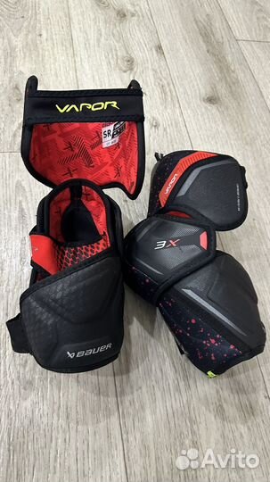 Налокотники хоккейные bauer sr