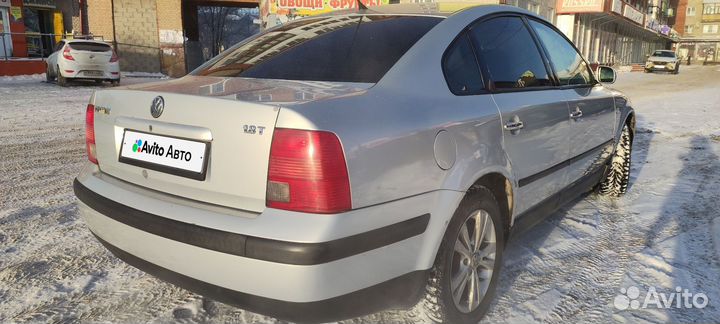 Volkswagen Passat 1.8 AT, 2000, 263 000 км