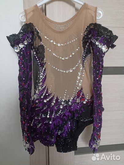 Купальник для художественной гимнастики бу