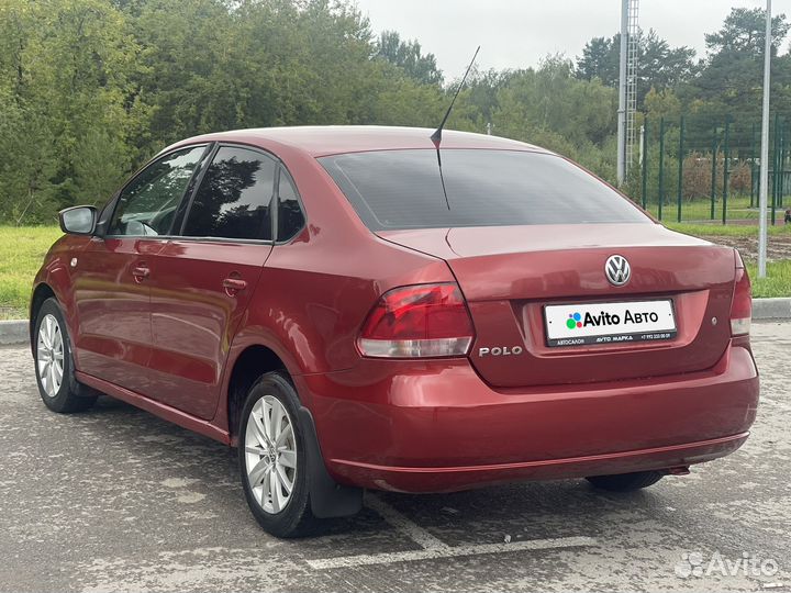 Volkswagen Polo 1.6 AT, 2012, 186 000 км