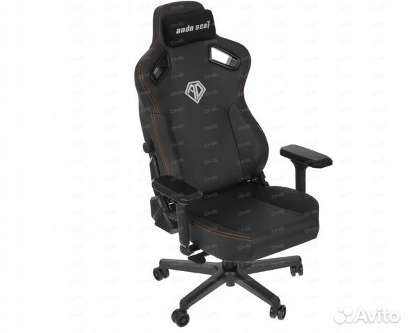 Andaseat kaiser 3. Gaming Chair ad12ydc-l-01-b-PV/C andaseat Kaiser 3 l Black 4d.