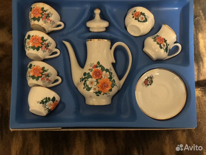 Сервиз кукольный детский ГДР