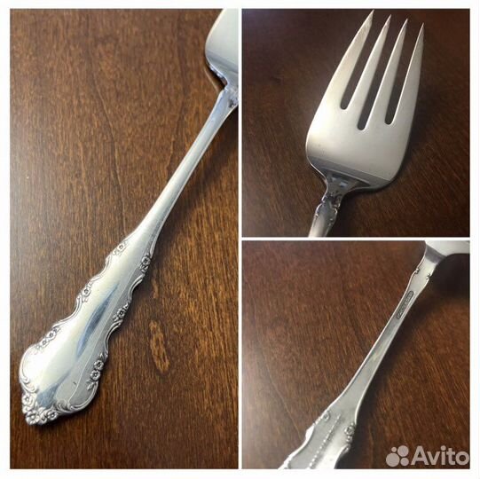Вилка сервировочная, винтаж, Америка