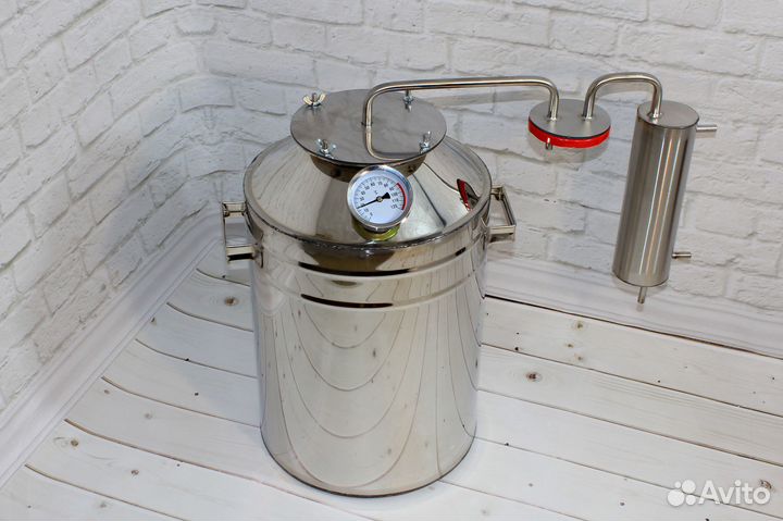 Дистиллятор фланцевый с банкой сухопарником бфтм-2