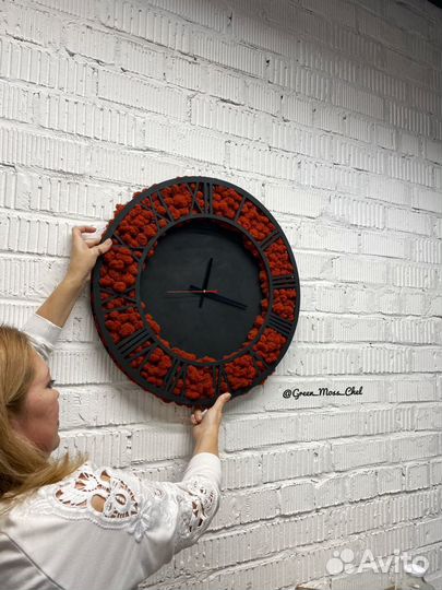 Декор из стабилизированного мха