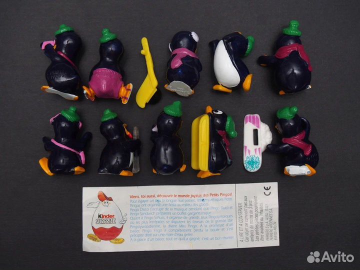Киндер сюрприз Пингвины зимние