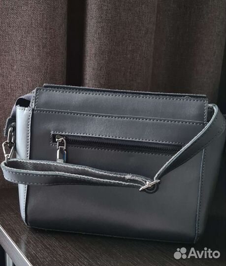 Женская сумка натуральная кожа/замша