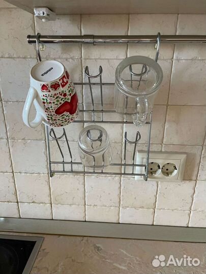 Полки для кухни на рейлинг