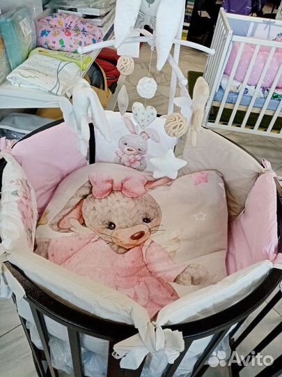 Новые комплекты в кроватку от 6 предметов