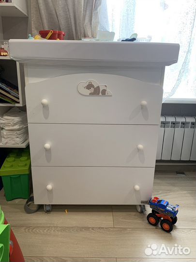 Кроватка и комод erbesi